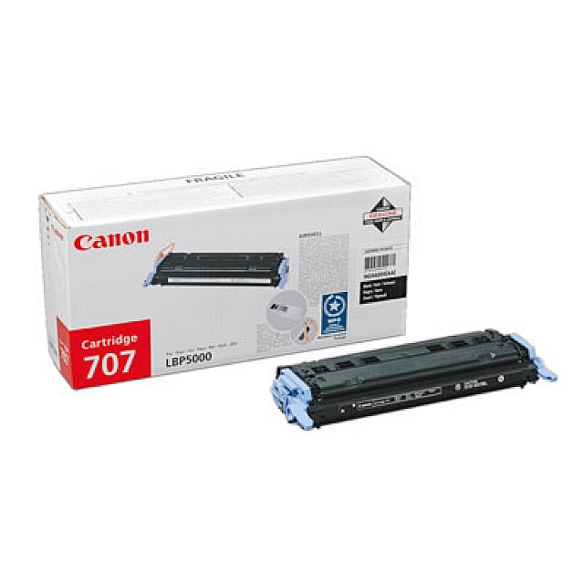 CANON 707 tonercartridge zwart standard capacity 2.500 pagin