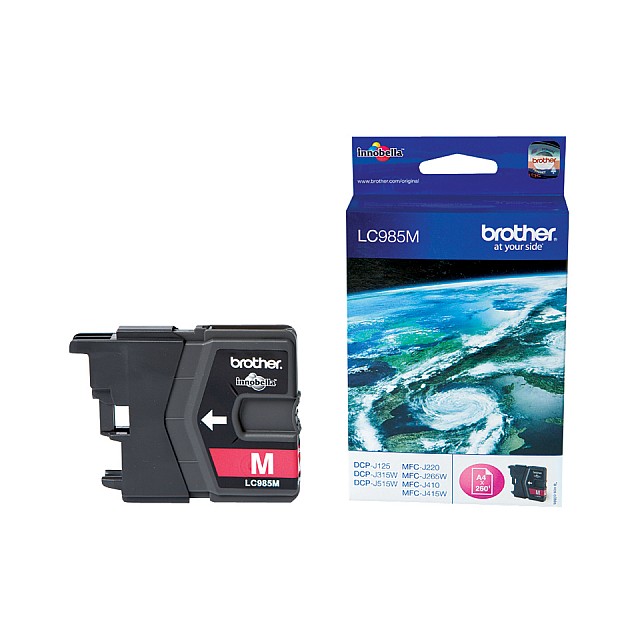 BROTHER LC-985 inktcartridge magenta standard capacity 260 p