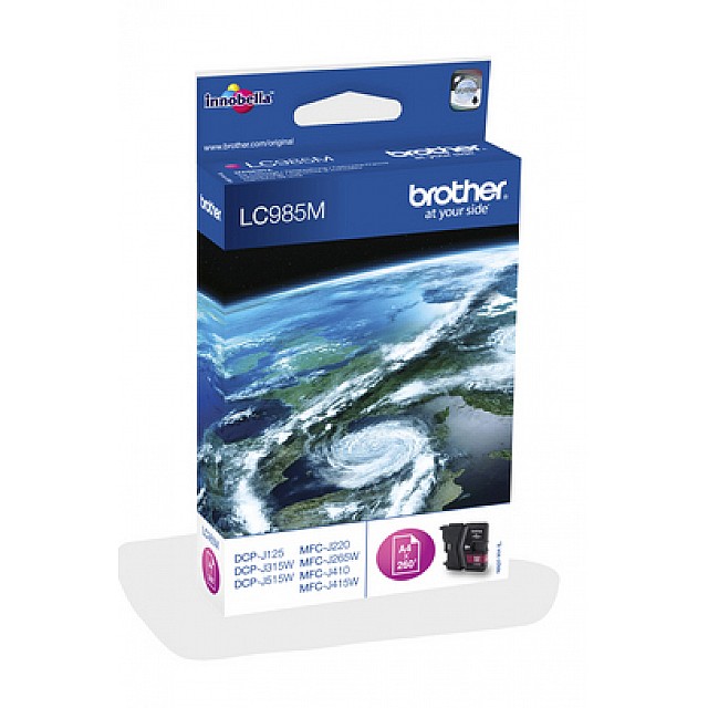 BROTHER LC-985 inktcartridge magenta standard capacity 260 p