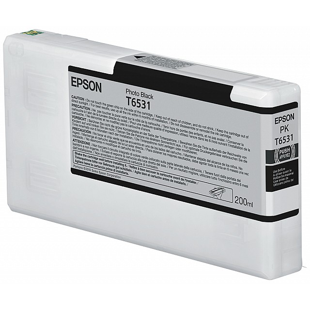 EPSON T6531 inktcartridge foto zwart standard capacity 200ml