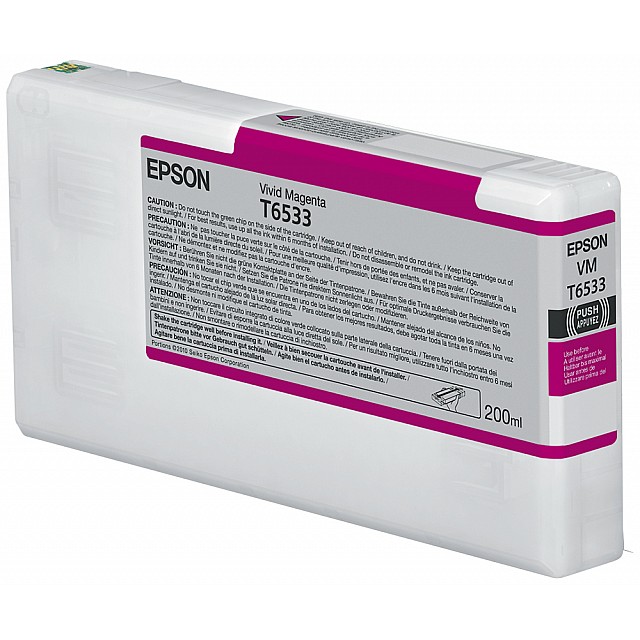 EPSON T6533 inktcartridge vivid magenta standard capacity 20