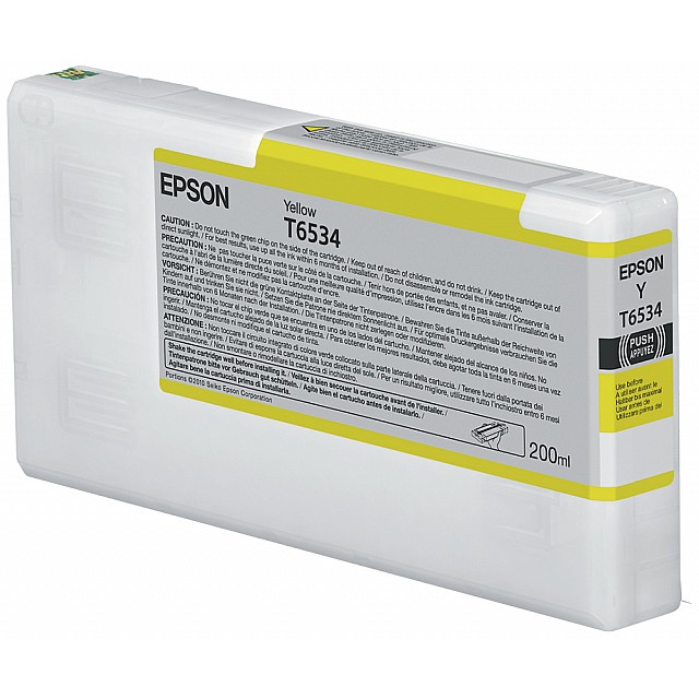 EPSON T6534 inktcartridge geel standard capacity 200ml