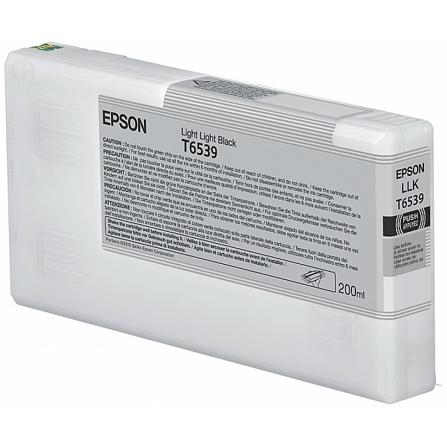 EPSON T6539 inktcartridge licht zwart standard capacity 200m
