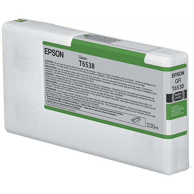 EPSON T653B inktcartridge groen standard capacity 200ml