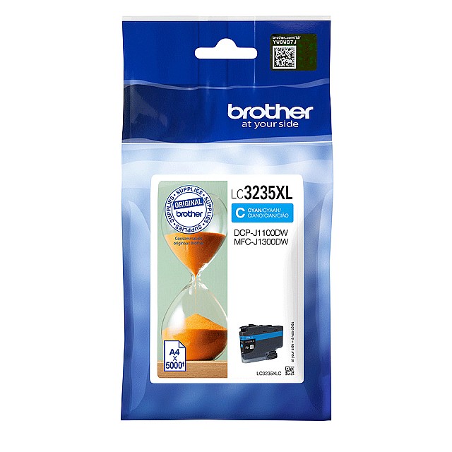 BROTHER LC-3235XLC Cyan Ink 5000 pages