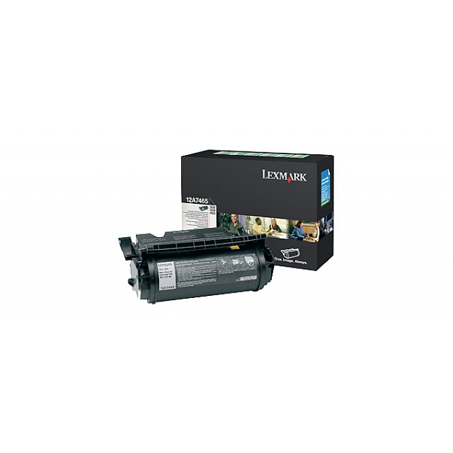 LEXMARK T632, T634 tonercartridge zwart extra high capacity