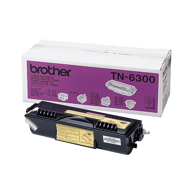 BROTHER TN-6300 tonercartridge zwart standard capacity 3.000
