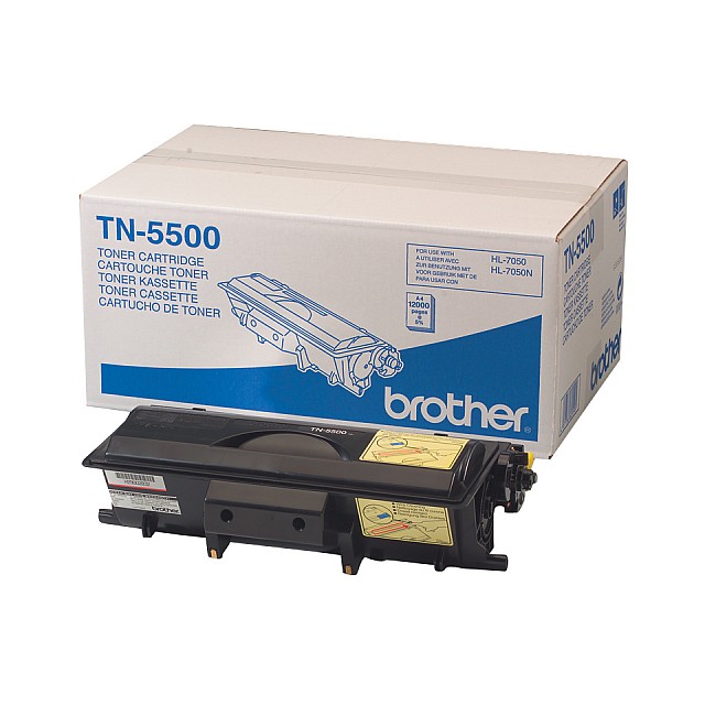 BROTHER TN-5500 tonercartridge zwart standard capacity 12.00