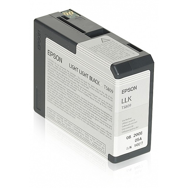 EPSON T5809 inktcartridge licht licht zwart standard capacit