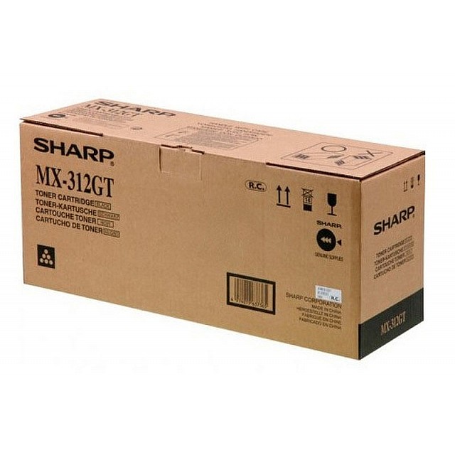SHARP MX-312GT tonercartridge zwart standard capacity 25.000