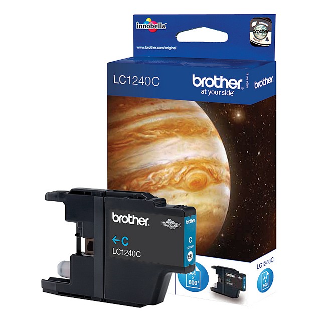 BROTHER LC-1240 inktcartridge cyaan high capacity 600 pagina