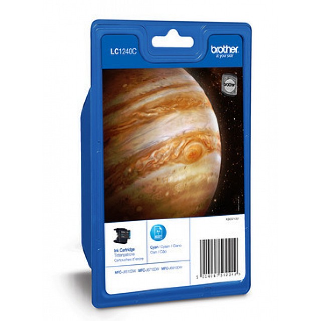 BROTHER LC-1240 inktcartridge cyaan high capacity 600 pagina
