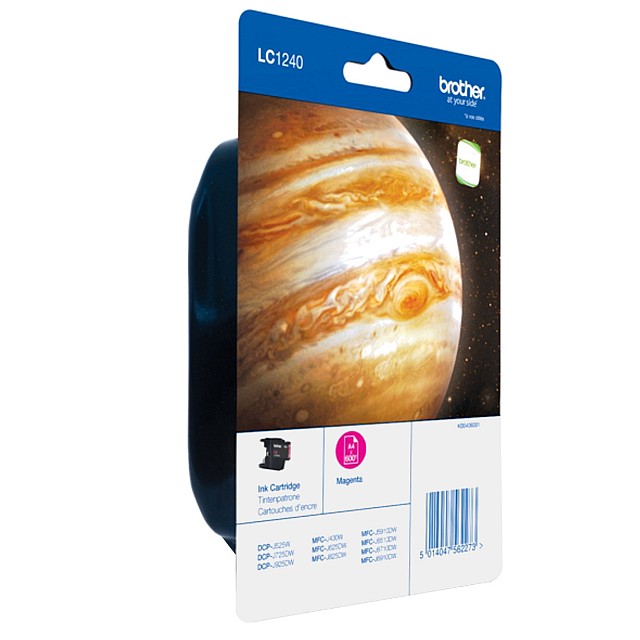 BROTHER LC-1240 inktcartridge magenta high capacity 600 pagi