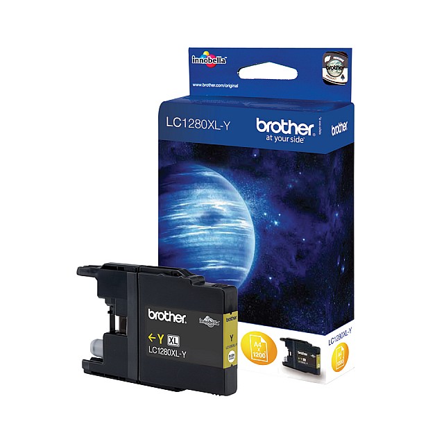 BROTHER LC-1280 inktcartridge geel extra high capacity 1.200