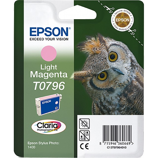 EPSON T0796 inktcartridge licht magenta standard capacity 11