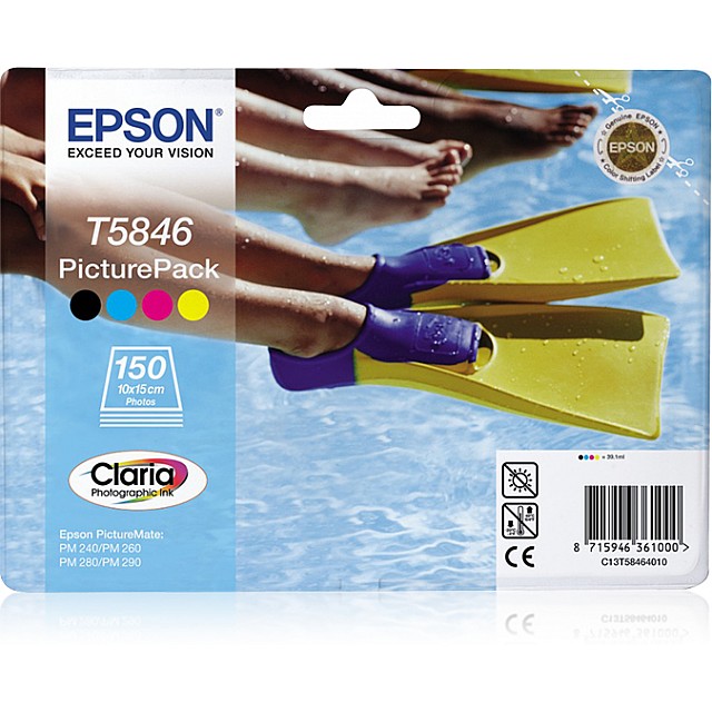 EPSON PM240 / PM260 inktcartridge zwart en drie kleuren stan
