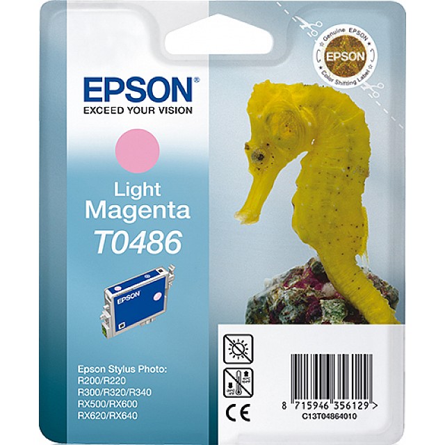 EPSON T0486 inktcartridge licht magenta standard capacity 13