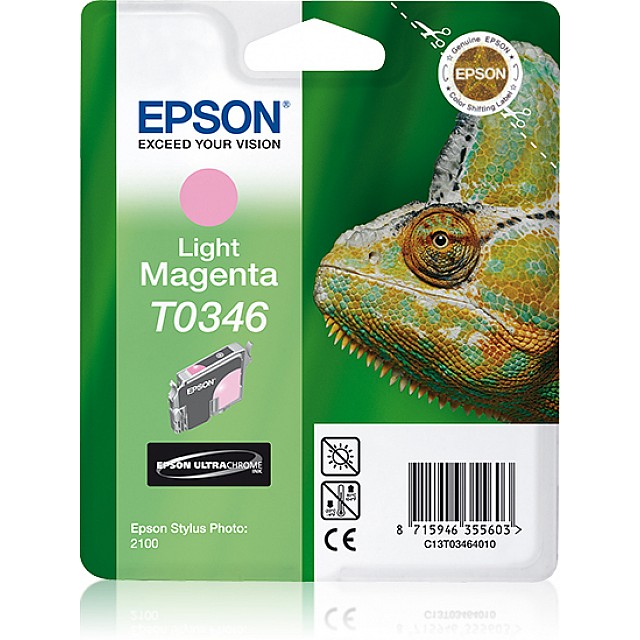 EPSON T0346 inktcartridge licht magenta standard capacity 17