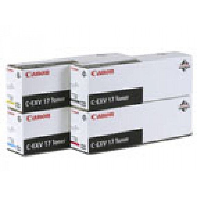 CANON C-EXV 17 tonercartridge geel standard capacity 30.000