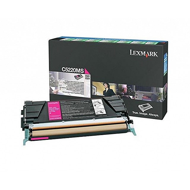 LEXMARK C522n, C524 tonercartridge magenta standard capacity