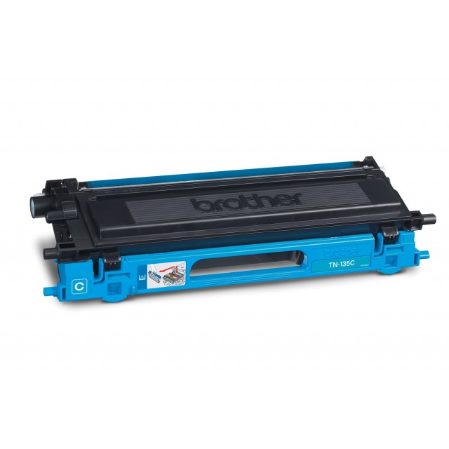 BROTHER TN-135 tonercartridge cyaan high capacity 4.000 pagi