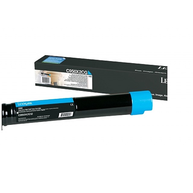 LEXMARK C950 tonercartridge cyaan standard capacity 24.000 p