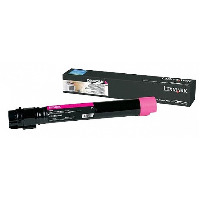 LEXMARK C950 tonercartridge magenta standard capacity 24.000