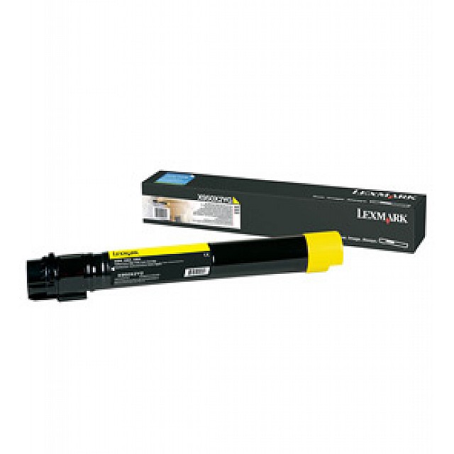 LEXMARK X950, X952, X954 tonercartridge geel extra high capa