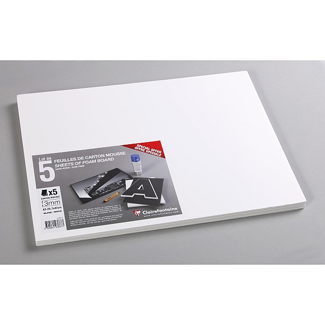 CLAIRF KAPALINE A3 WIT/5 3MM