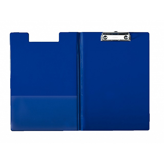 ESSELTE KLEMBORD PVC DUBBEL A4 BLAUW