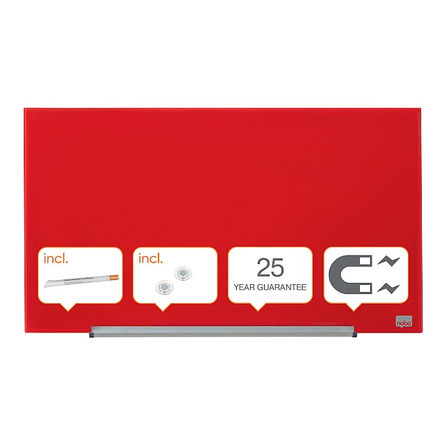 NOBO DIAMOND GLASBORD ROOD 67,7X38,1