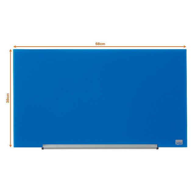 NOBO DIAMOND GLASBORD BLAUW 67,7X38,1
