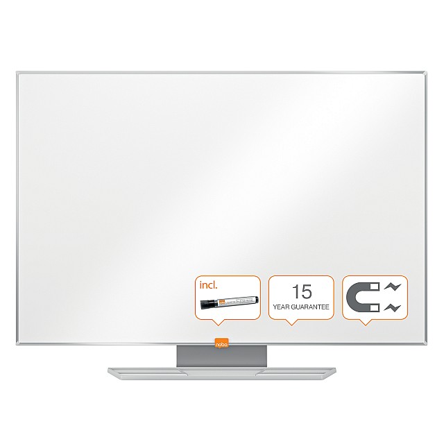 NOBO CLASSIC WHITEBOARD STAAL 90X60 btc