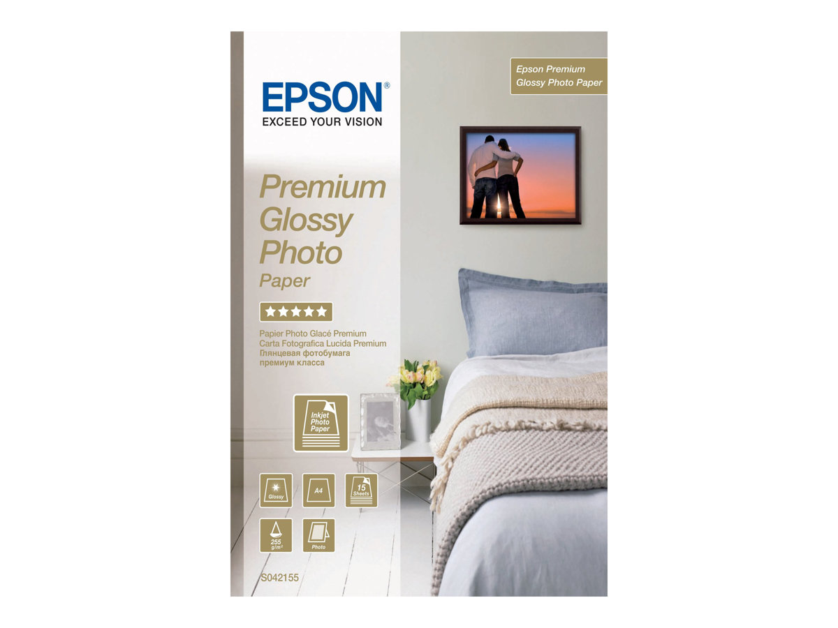 EPSON S042155 Premium glossy photo paper inktjet 255g/m2 A4