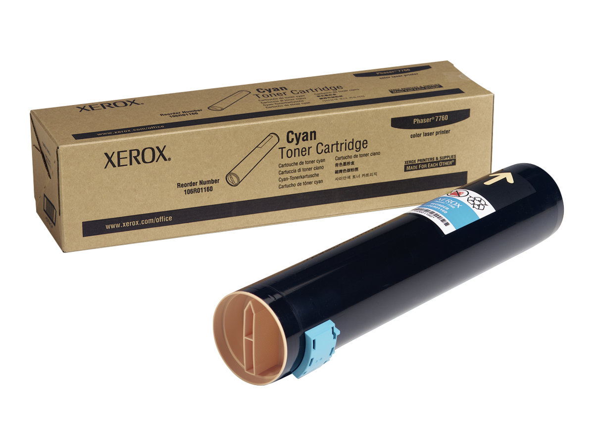XEROX Phaser 7760 tonercartridge cyaan standard capacity 25.