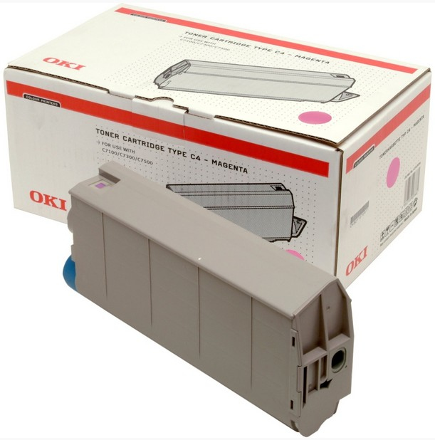 OKI C7100  C7300  C7350  C7500 tonercartridge magenta 10.000