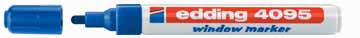 WINDOWMARKER BLAUW EDDING