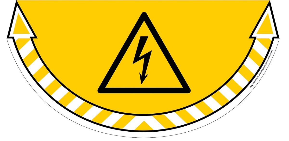 CEP TAKE CARE STICKER ELECTRIC