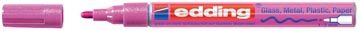 GLANSLAKMARKER 751 CR ROZE MET