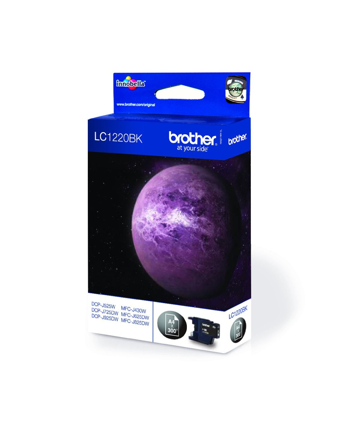 BROTHER LC-1220 inktcartridge zwart standard capacity 300 pa