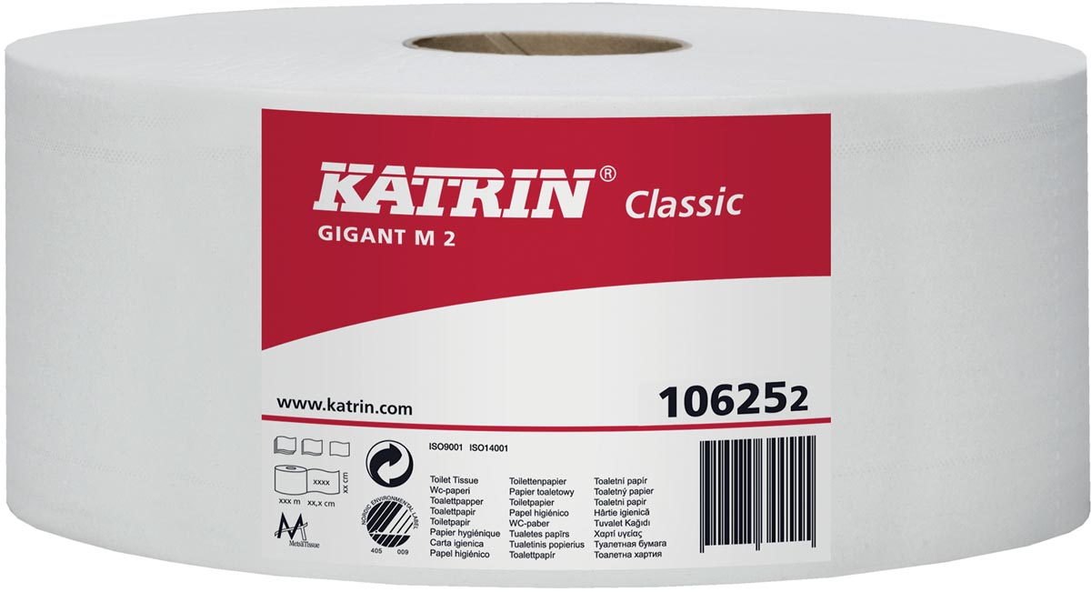 KATRIN TOILETPAPIER GIGANT M2 PK6