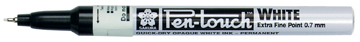MARKER PEN-TOUCH 0,7 EF WIT