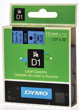 TAPE DYMO1000/5000 ZW/BLA45016