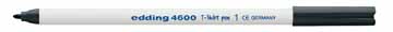 T-SHIRT PEN ZWART EDDING