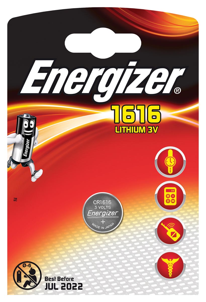 BATTERIJ LITHIUM CR1616 BLS