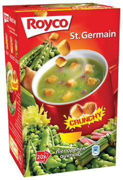 ROYCO SOEP ST GERMAIN + KORSTJES 20st