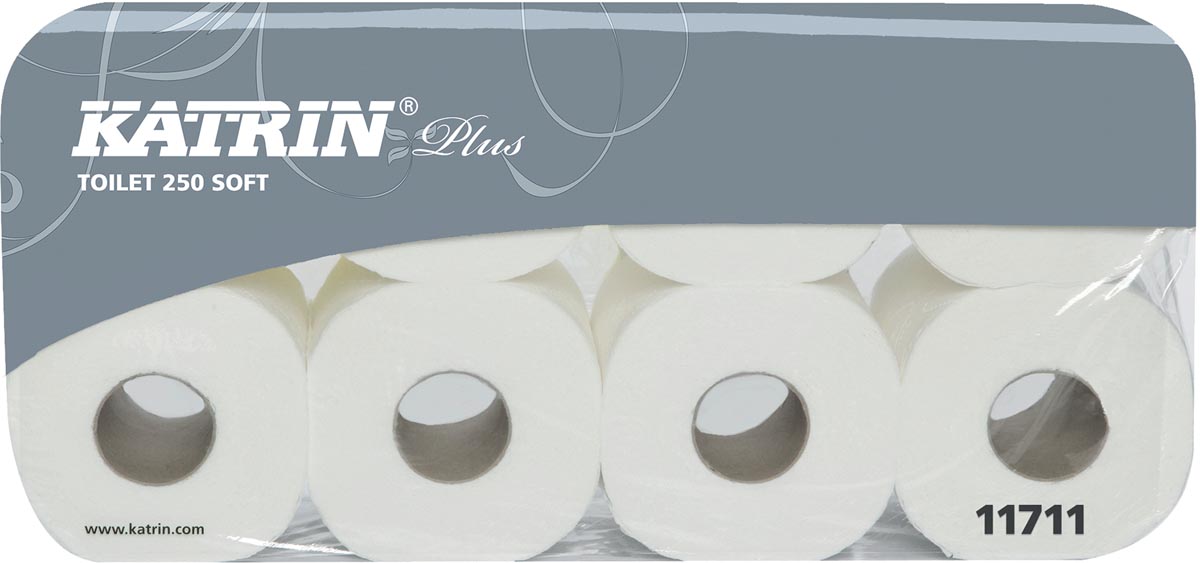 KATRIN TOILET SOFT 3L PK8