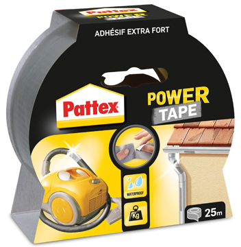 R.25M GRIJS PATTEX POWER TAPE