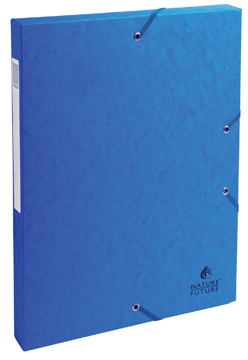 EXABOX KARTON BLAUW 25MM