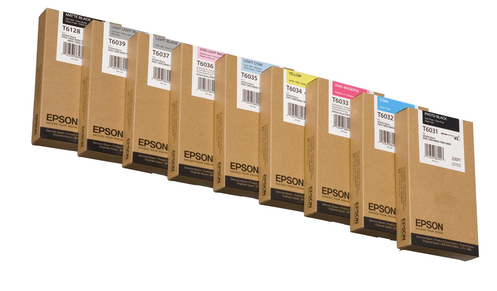 EPSON T6034 inktcartridge geel standard capacity 220ml 1-pac